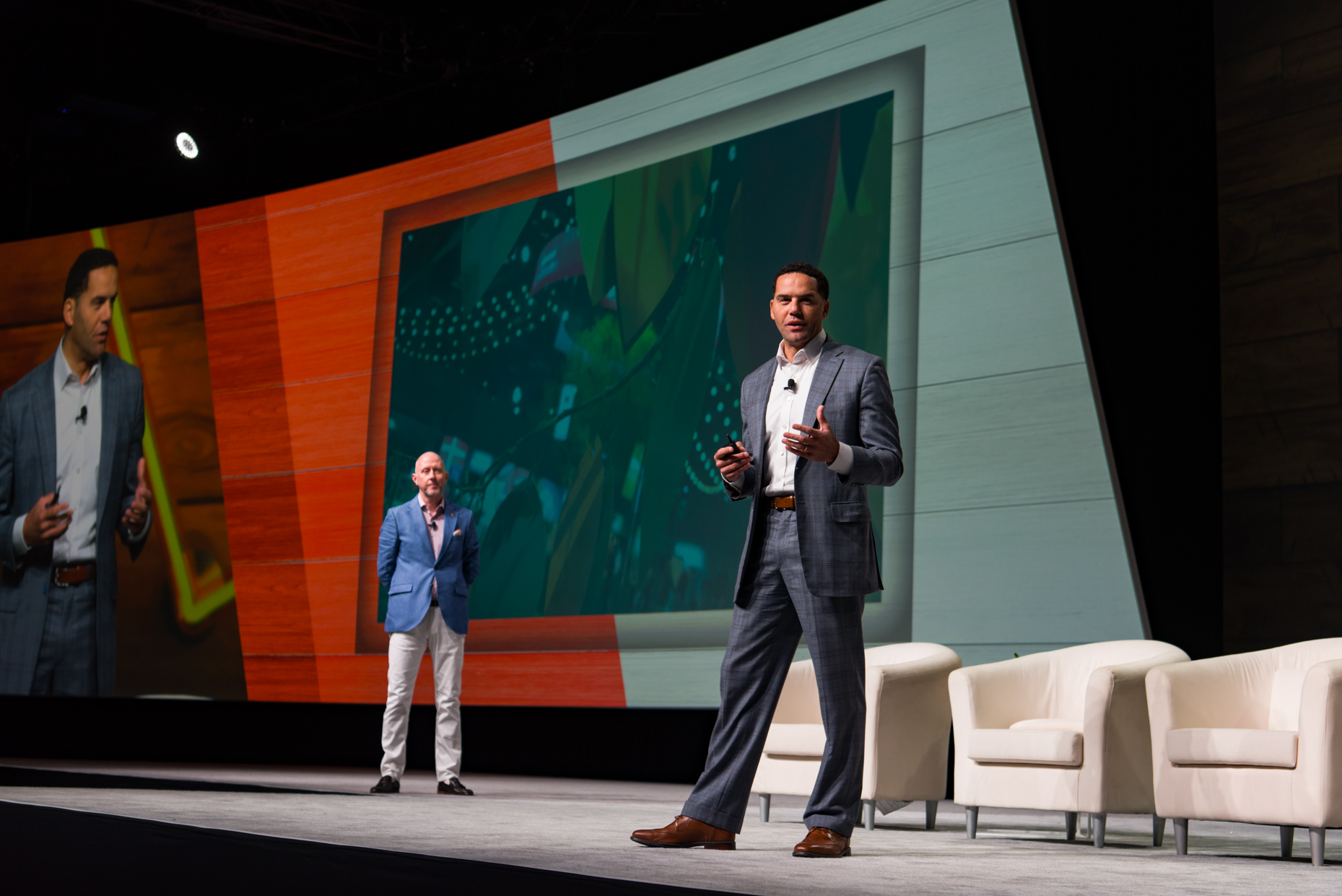 Globoforce Workhuman Keynote Speakers Stage Austin Photographer