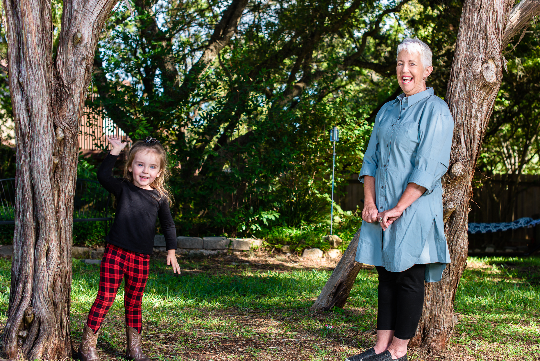 Outdoor family photography in austin
