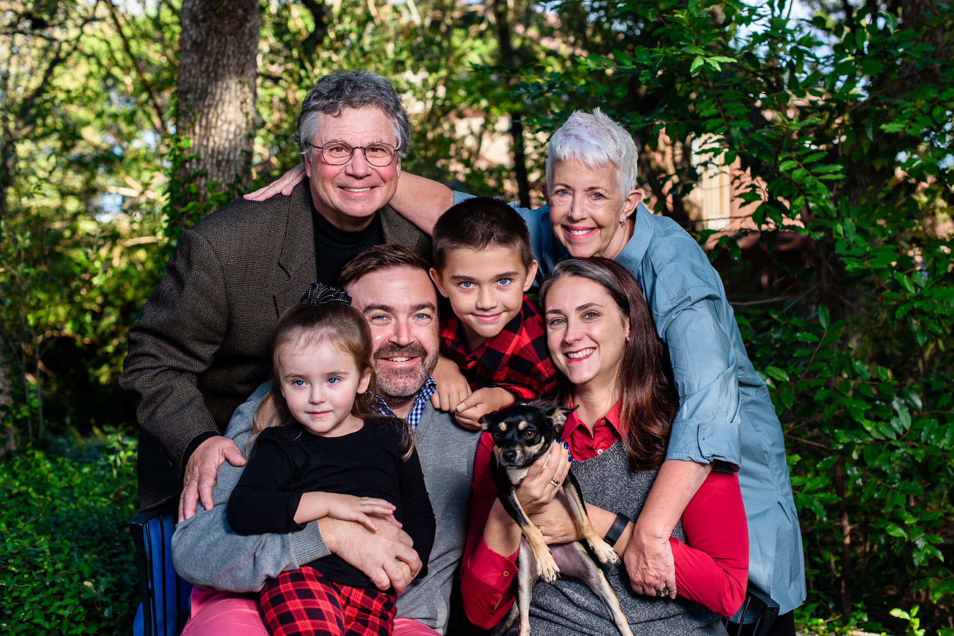 outdoor family portraits by austin photographer